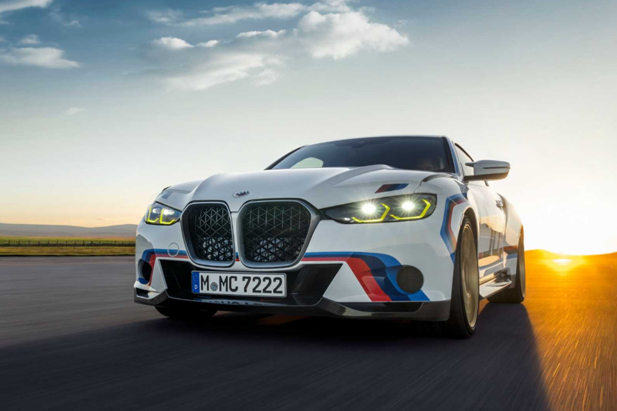 Available in Coupe, Sport, and Lightweight, the new CSL is clearly modeled after the classic "Batmobile" road and race car from five decades ago. Image credit: BMW.