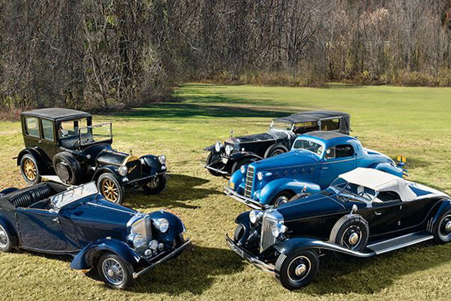 A slew of classic and rare cars from late businessman Mark Smith will be sold without reserve. Image by Mike Maez; Courtesy of Gooding & Company