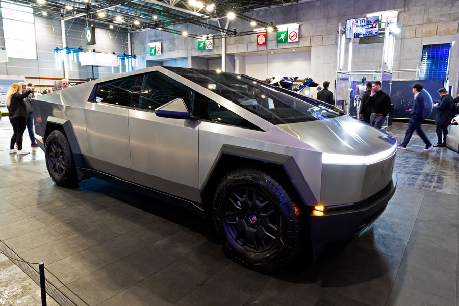 The single and dual-motor versions of Elon Musk's infamous retro-futuristic EV pickup are now eligible for the $7,500 federal tax credit; however, the tri-motor CyberBeast model is not, due to exceeding the credit's $80,000 price tag cap.